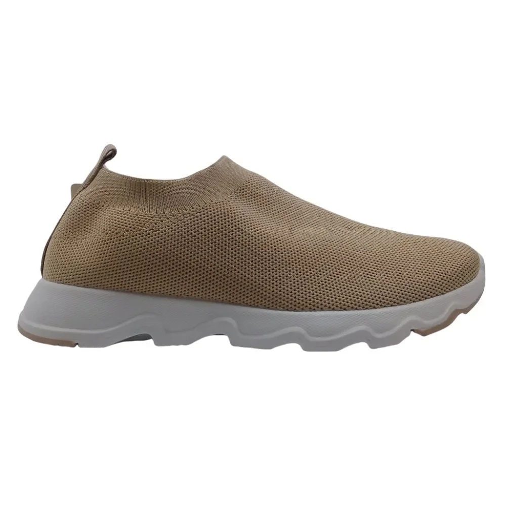 Tommy Bahama Women's NEW Slip On Textile Comfort Tan Sneakers Memory Foam - Picture 2 of 11